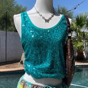 J.Crew Sequin Tank Top